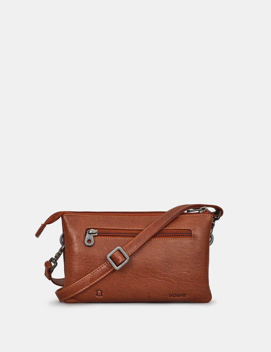 Rosetti brown hotsell leather purse