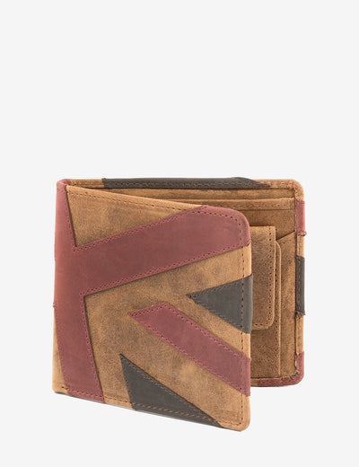 Union Jack Leather Wallet - Yoshi