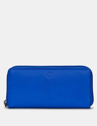 Blue Leather Baxter Purse - Yoshi