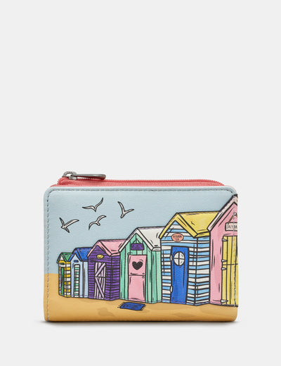 Beside The Seaside Leather Flap Over Purse - Yoshi