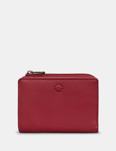 Cherry Red Leather Jackson Purse - Yoshi