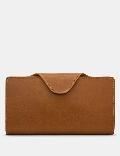 Brown Satchel Leather Purse - Yoshi