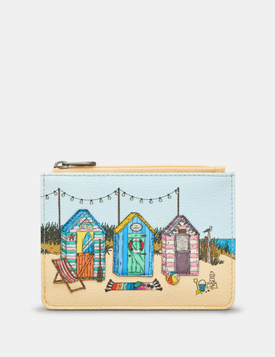 Seaside Memories Leather Franklin Purse - Yoshi