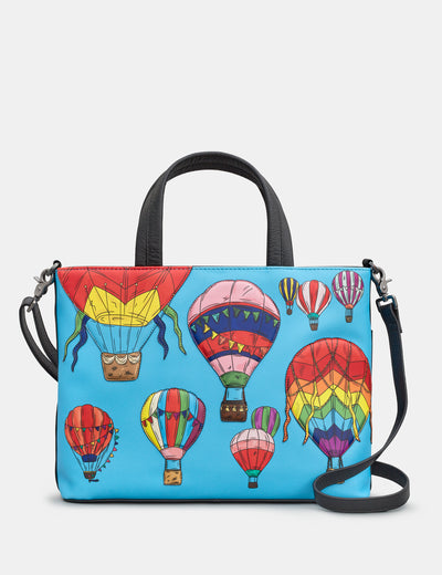 Balloon Festival Leather Multiway Grab Bag - Yoshi