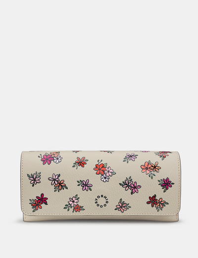 Ditsy Floral Leather Glasses Case - Yoshi