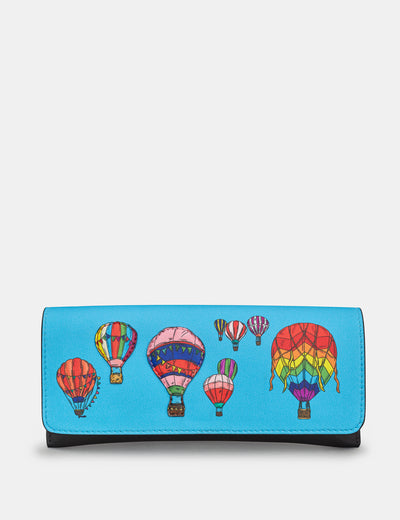 Balloon Festival Leather Glasses Case - Yoshi