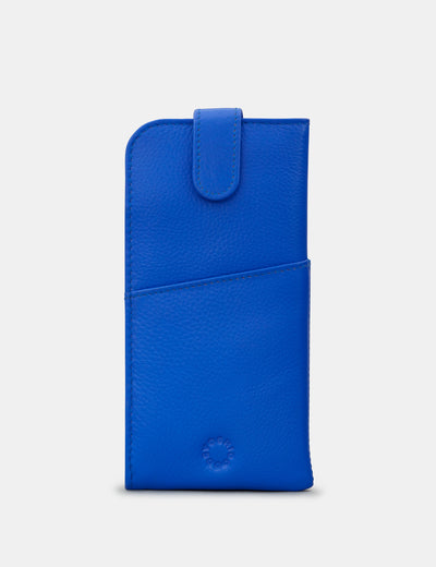 Blue Leather Chilton Glasses Case - Yoshi