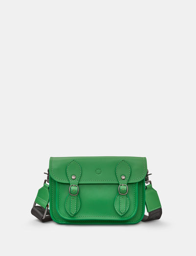 Tilney Green Leather Mini Satchel - Yoshi