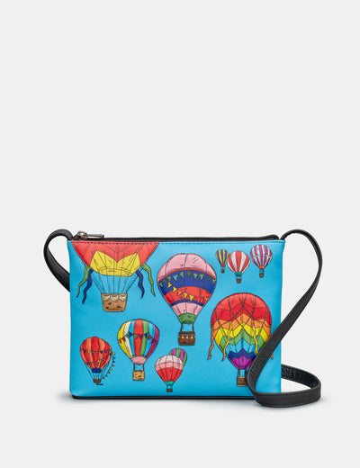 Balloon Festival Leather Cross Body Bag - Yoshi