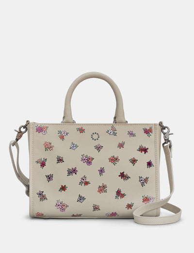 Ditsy Floral Leather Multiway Grab Bag - Yoshi