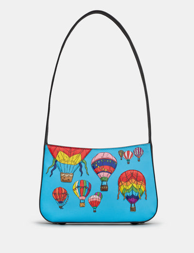 Balloon Festival Leather Shoulder Bag - Yoshi