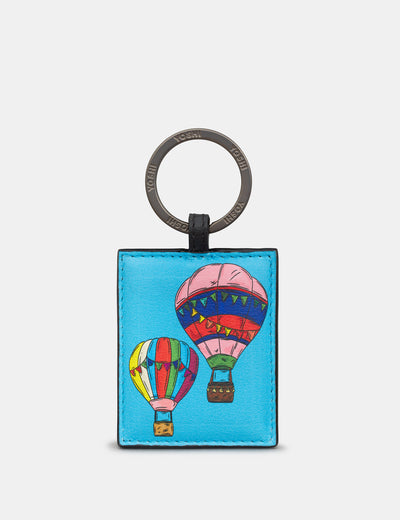 Balloon Festival Leather Keyring - Yoshi