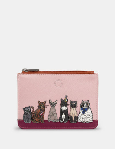 Yoshi - Party Cats Leather Oxford Purse - Thornton and Collins