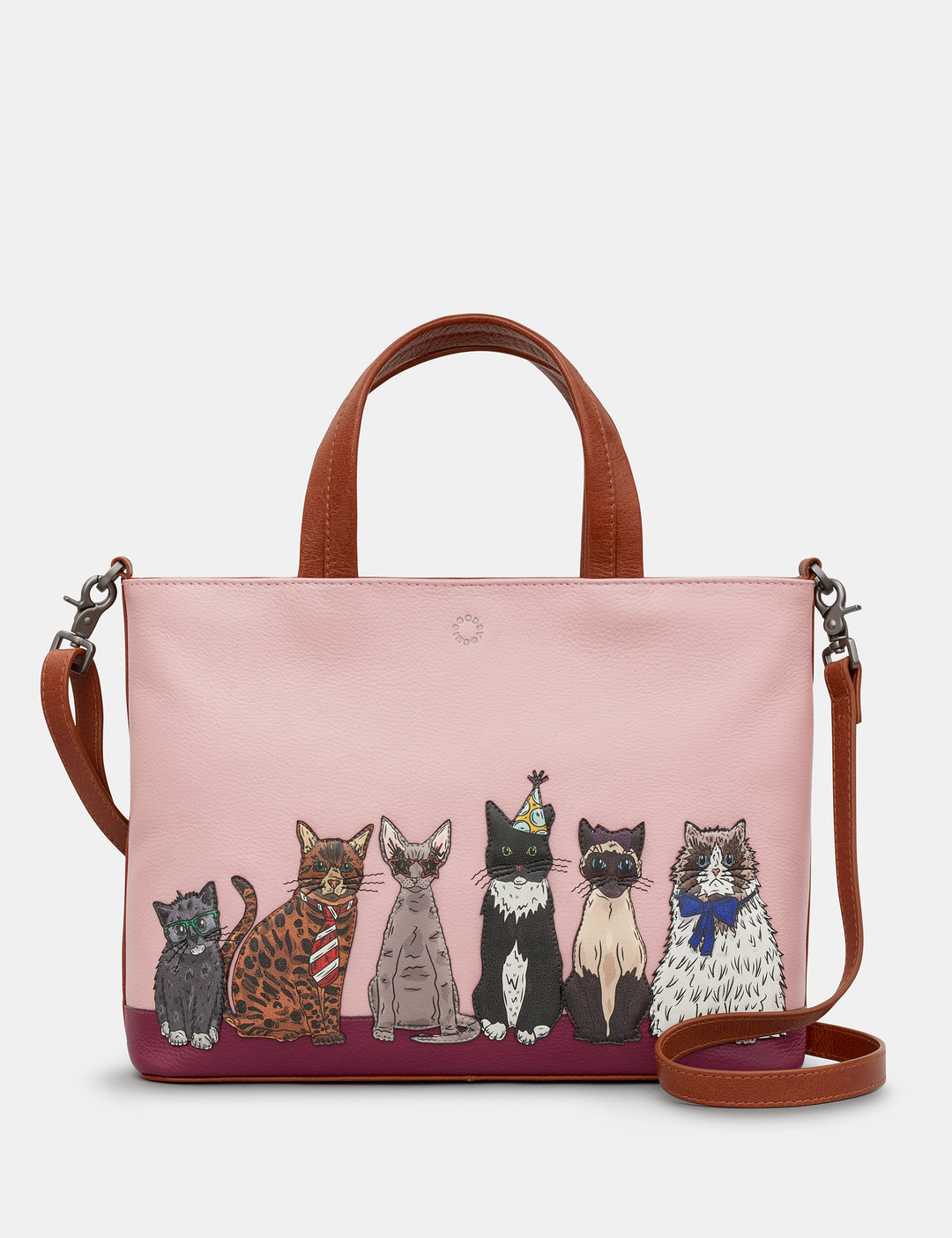 Leather Handbags And Bags for Women By Yoshi Tagged Cats