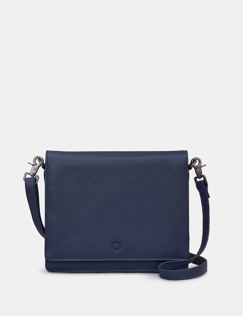 Navy leather clearance handbags