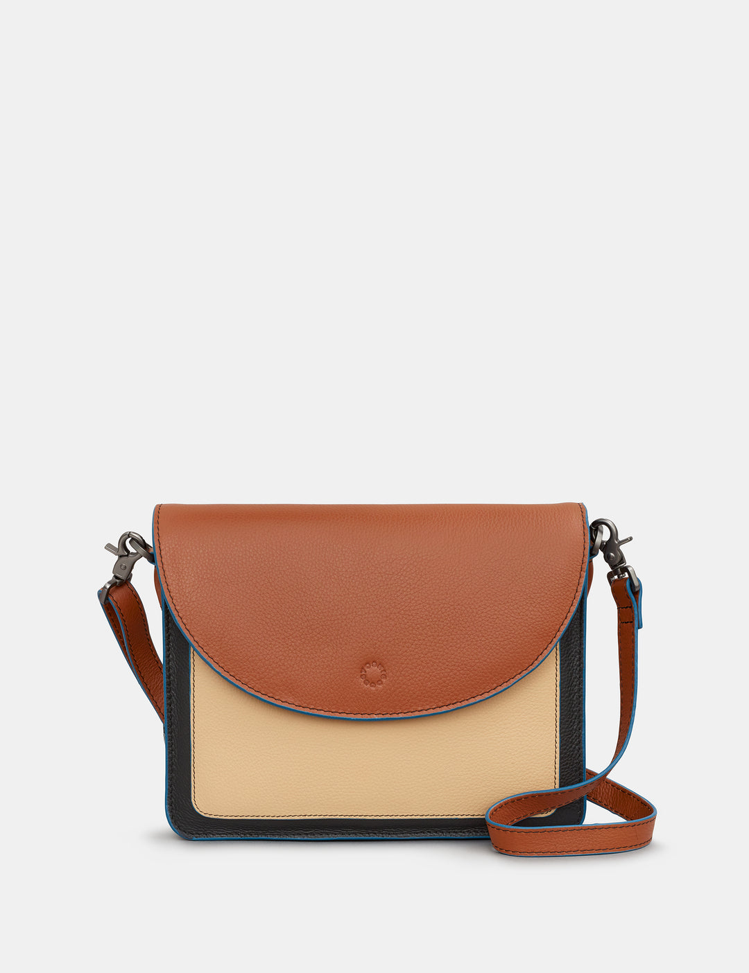 Leather Color Block Purse order - Small Handbag for Women, Leather Crossbody Shoulder Bag, Mini Leather Satchel, Handmade Coloured Saddle Bag